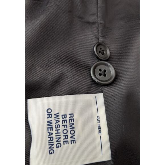 Gap 3 Button Classic Black Blazer Sz 0 - Picture 9 of 12